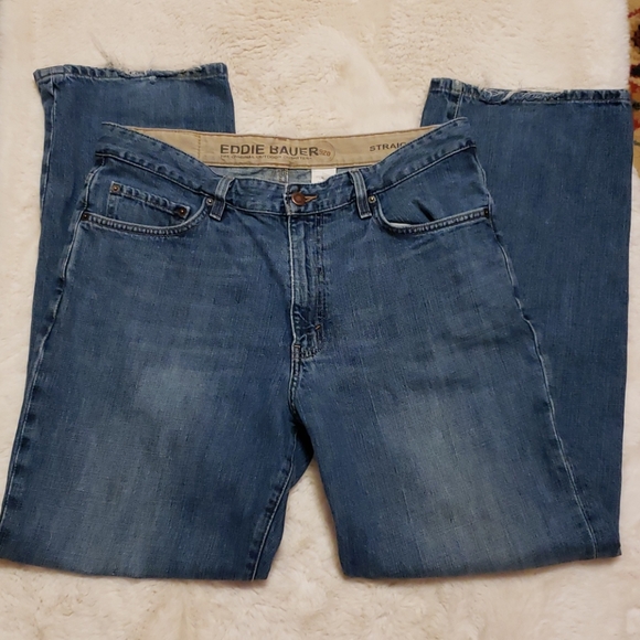eddie bauer straight fit jeans